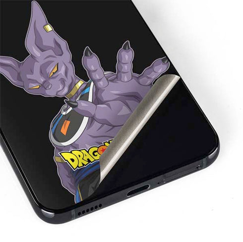 Dragon Ball Super Beerus Portrait Galaxy S22 Plus Skin